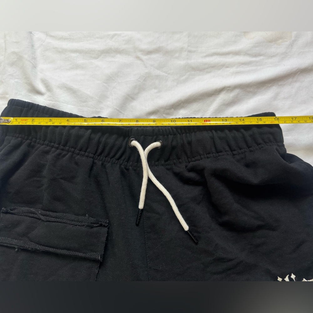 Bleeker & Mercer Distressed Lounge Pants Sweatpants Womens Size XL “Privileged” - Picture 7 of 7